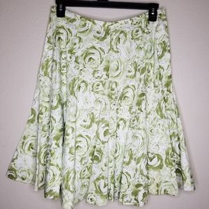 Floral Print Skirt